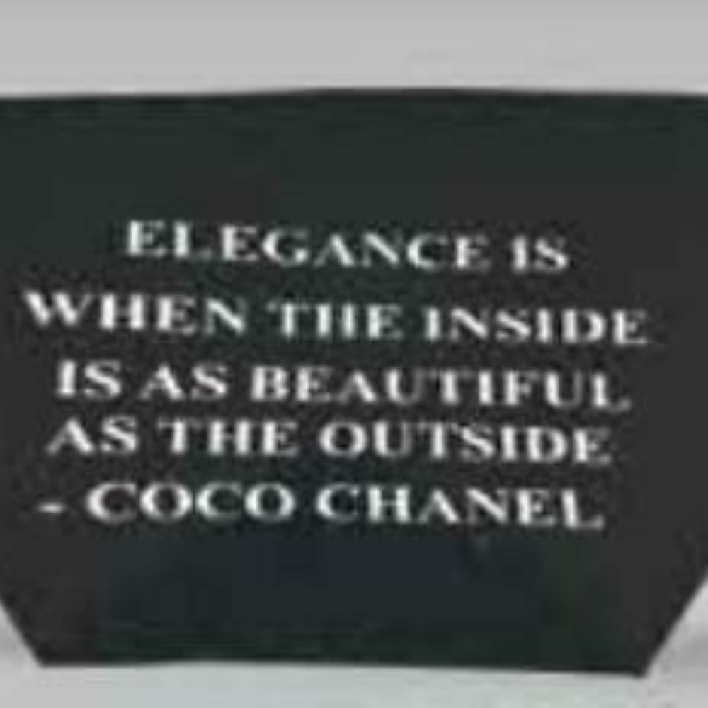 Inside is as Beautiful as the Outside Make-up Bag